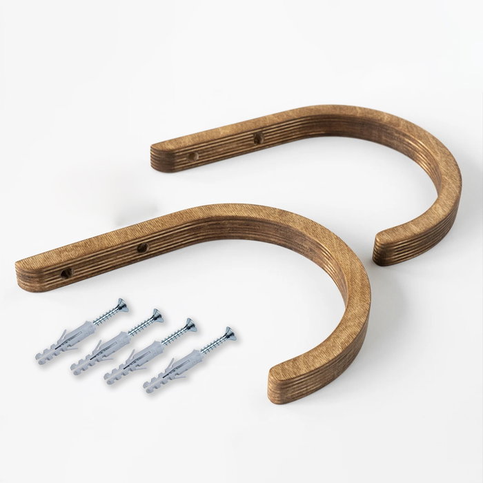Hanah Home Raf276 Estantería Decorativa de Madera